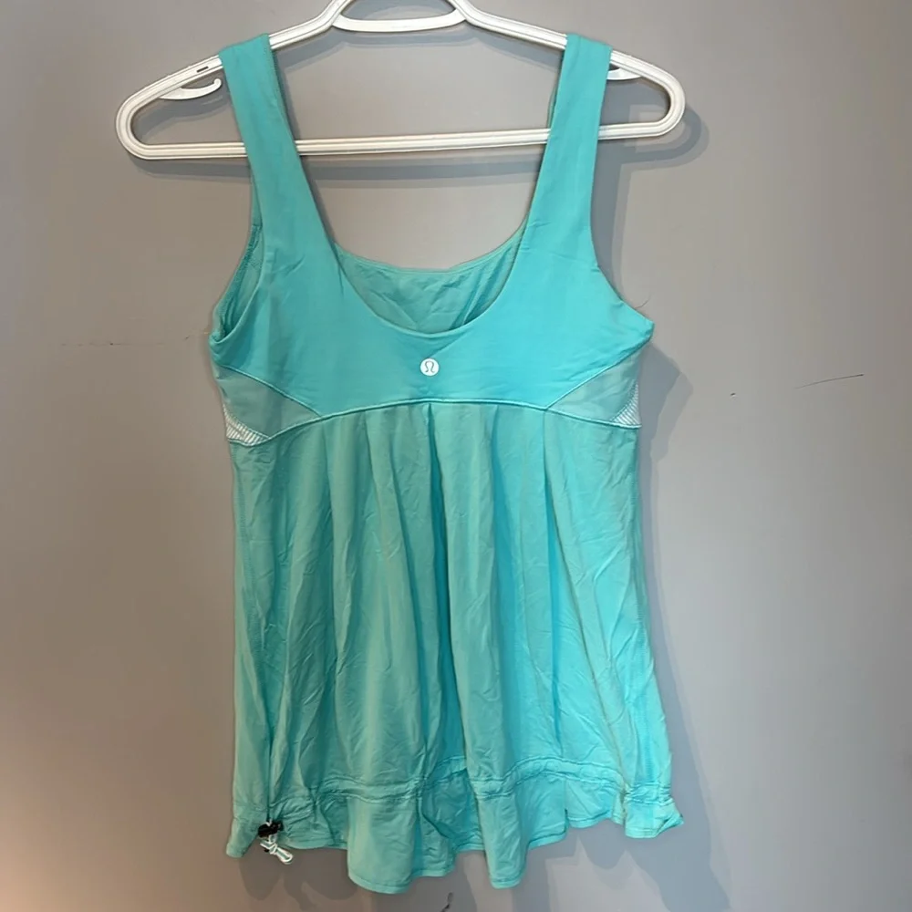 Lululemon Elevate Tank Top in Angel Blue / Tonka Stripe Angel Blue White - Picture 6 of 9